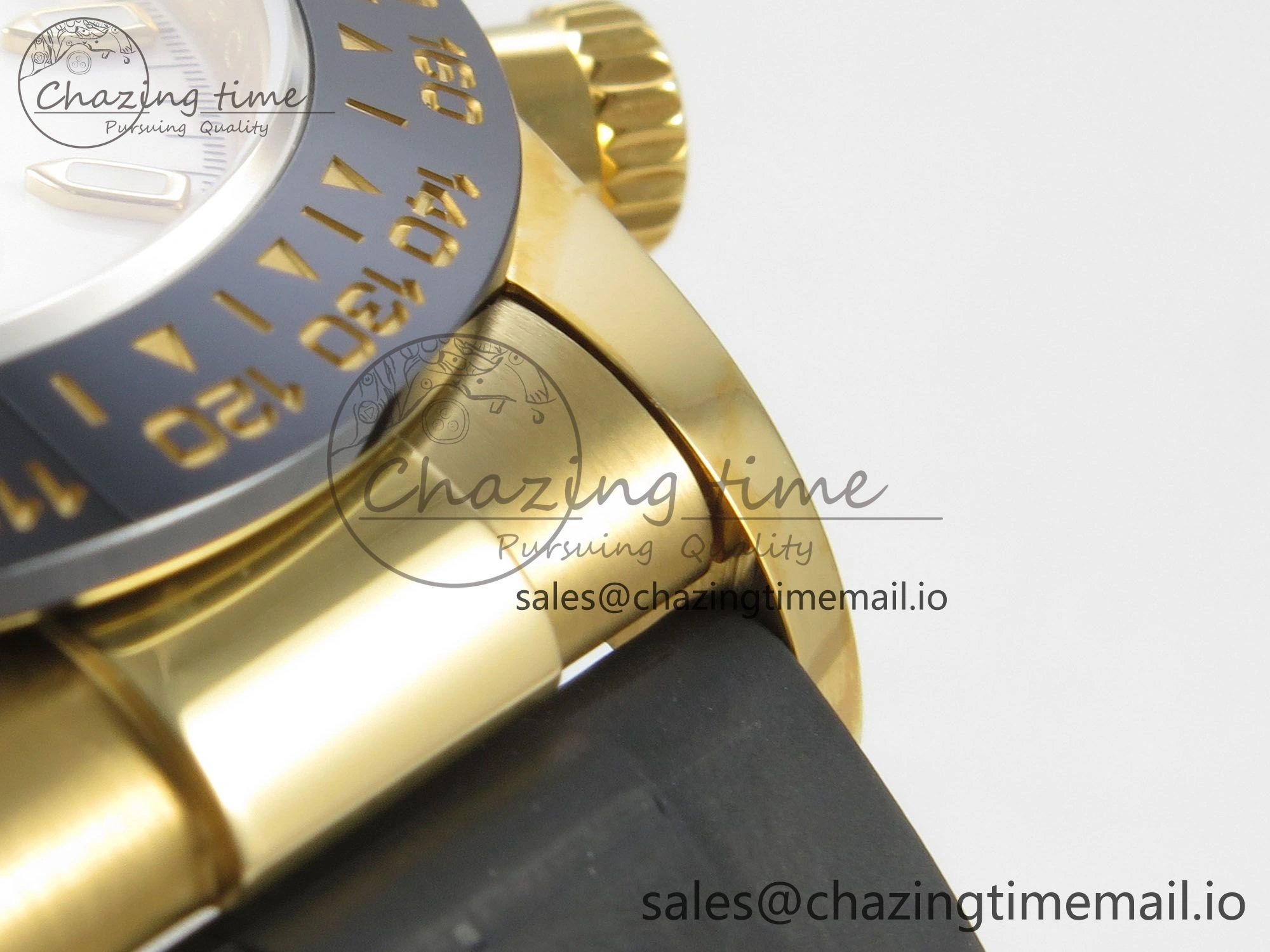 Daytona 116518 QF 1:1 Best Edition White YG Dial on Oysterflex Strap SH4130 V11（Gain Weight）