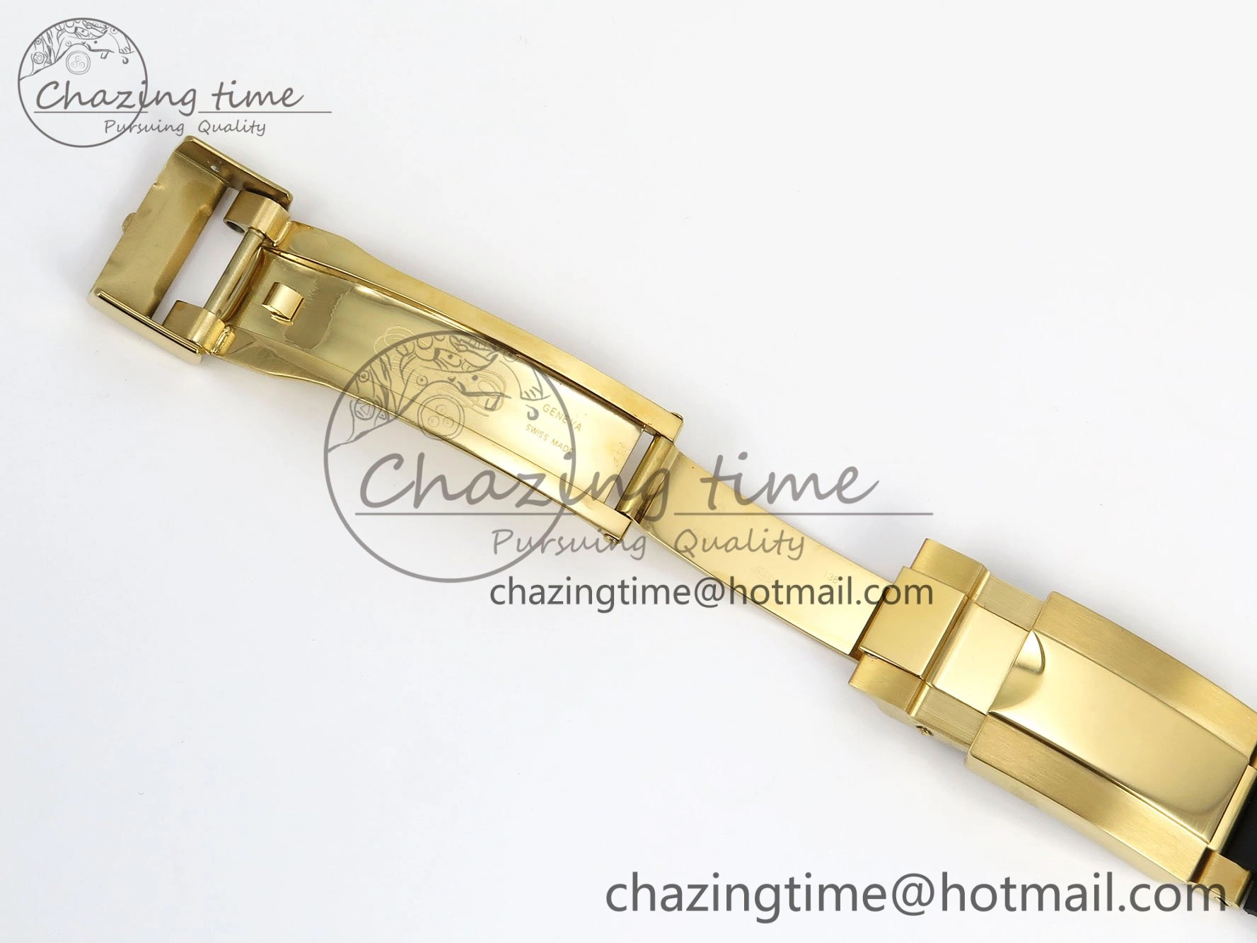 Daytona 116518 QF 1:1 Best Edition YG Black Dial on Oysterflex Strap SH4130 V3 (Gain Weight)