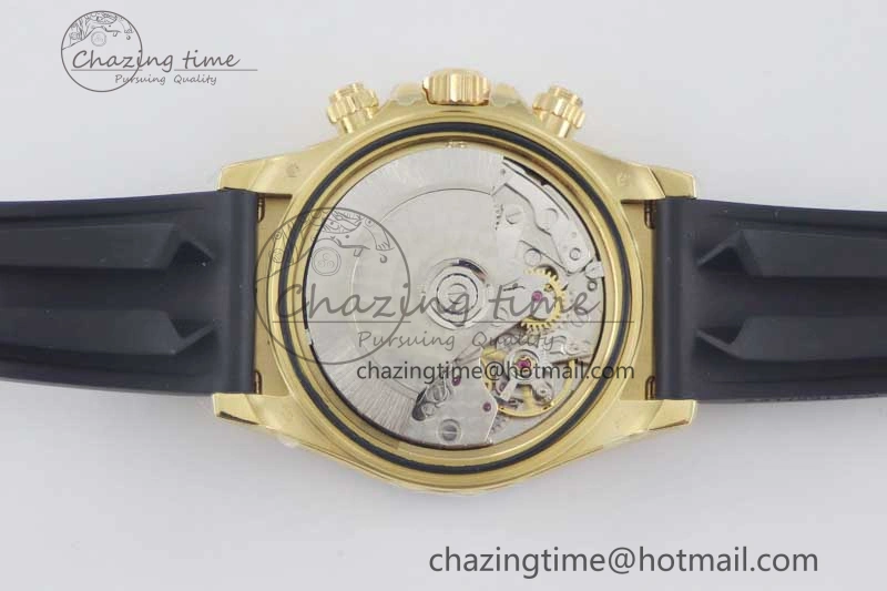 Daytona 116518 TWF 1:1 Best Edition 904L Steel White Dial on Oysterflex Strap A7750