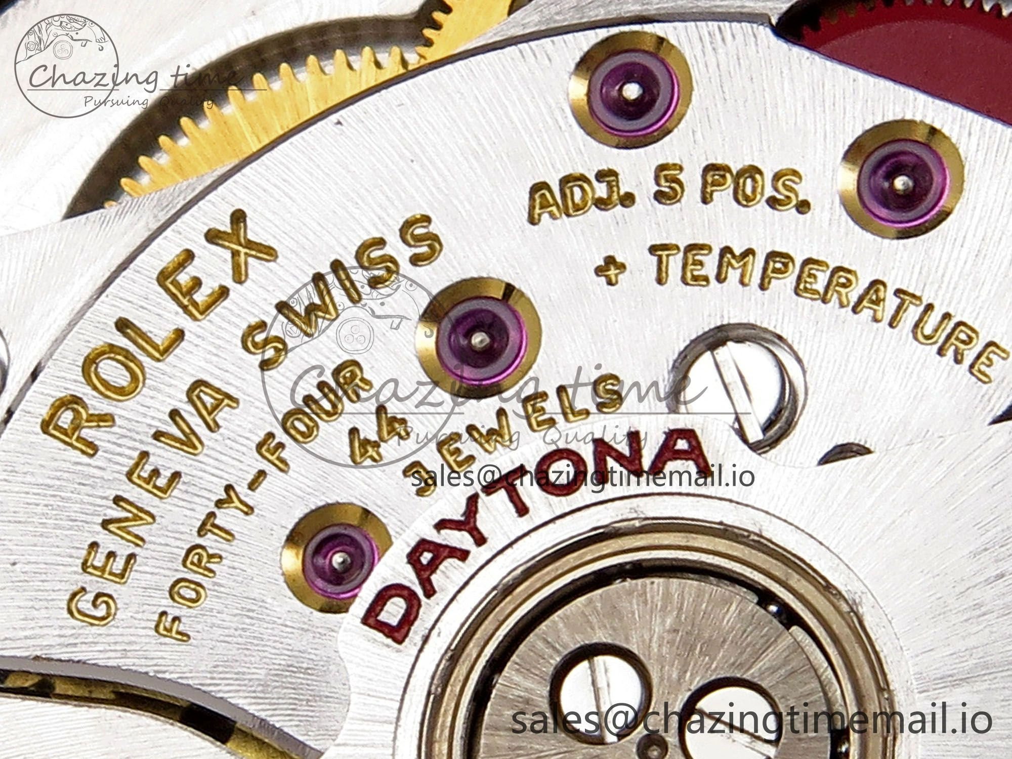 Daytona 116518 VSF 1:1 Best Edition 904L Steel YG Dial on Oysterflex Strap DD4130