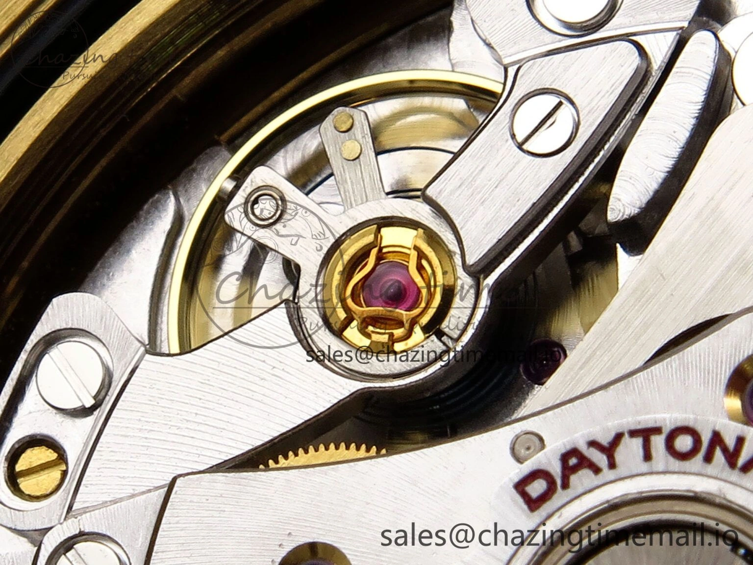 Daytona 116518 VSF 1:1 Best Edition 904L Steel YG Dial on Oysterflex Strap DD4130