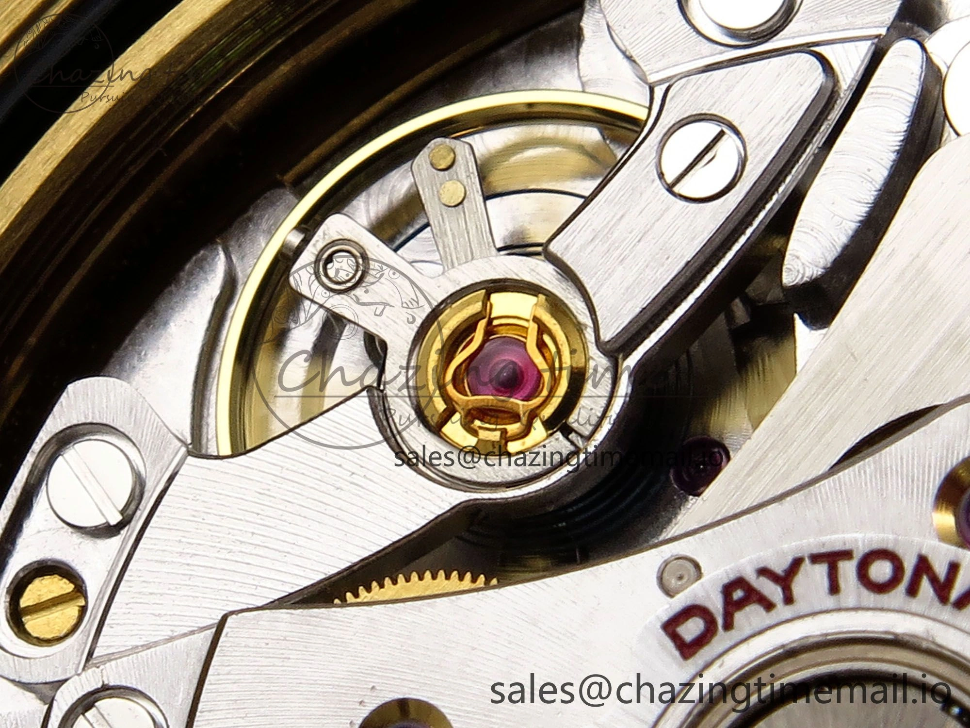 Daytona 116518 VSF 1:1 Best Edition 904L Steel YG Dial on Oysterflex Strap DD4130