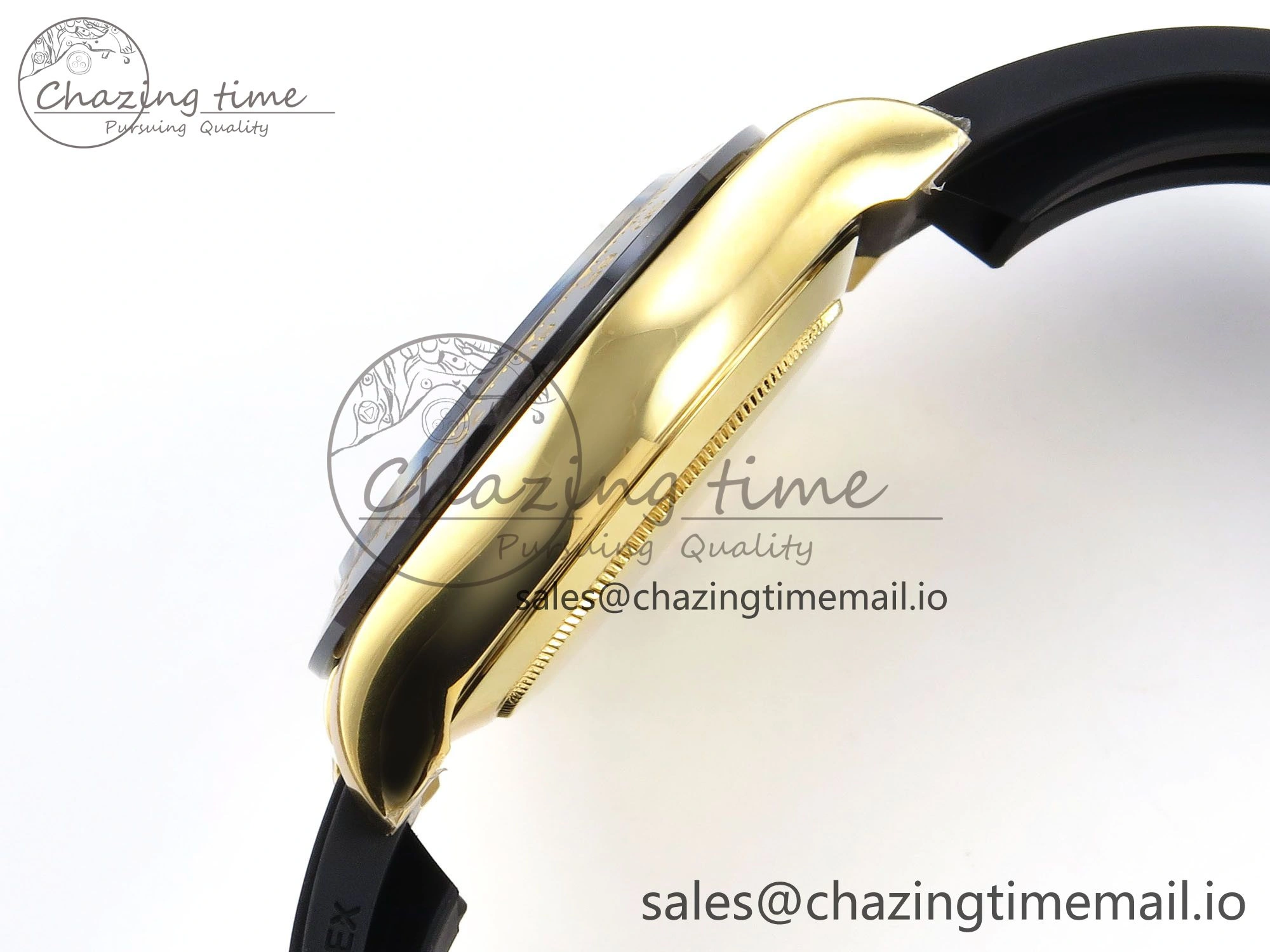 Daytona 116518 ZF 1:1 Best Edition Gold Dial on Oysterflex Strap SH4130（Gain Weight）