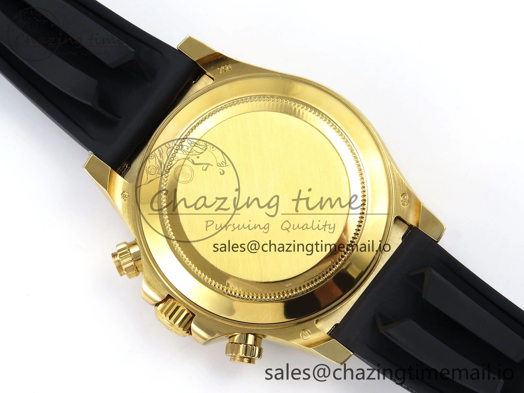 Daytona 116518 ZF 1:1 Best Edition Gold Dial on Oysterflex Strap SH4130（Gain Weight）