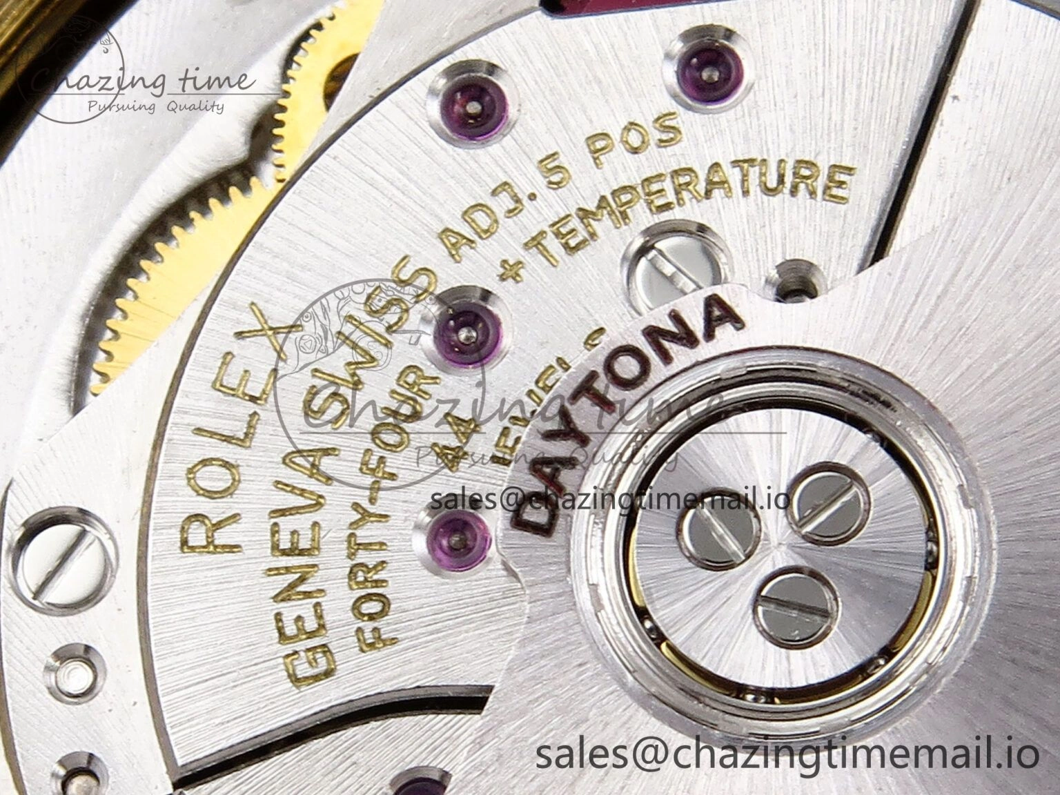 Daytona 116518 ZF 1:1 Best Edition Gold Dial on Oysterflex Strap SH4130（Gain Weight）