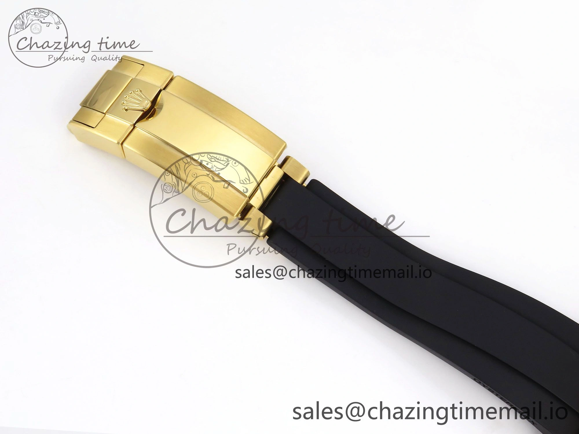Daytona 116518 ZF 1:1 Best Edition Gold Dial on Oysterflex Strap SH4130（Gain Weight）