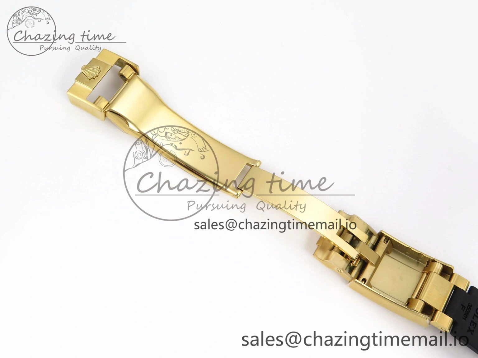Daytona 116518 ZF 1:1 Best Edition Gold Dial on Oysterflex Strap SH4130（Gain Weight）