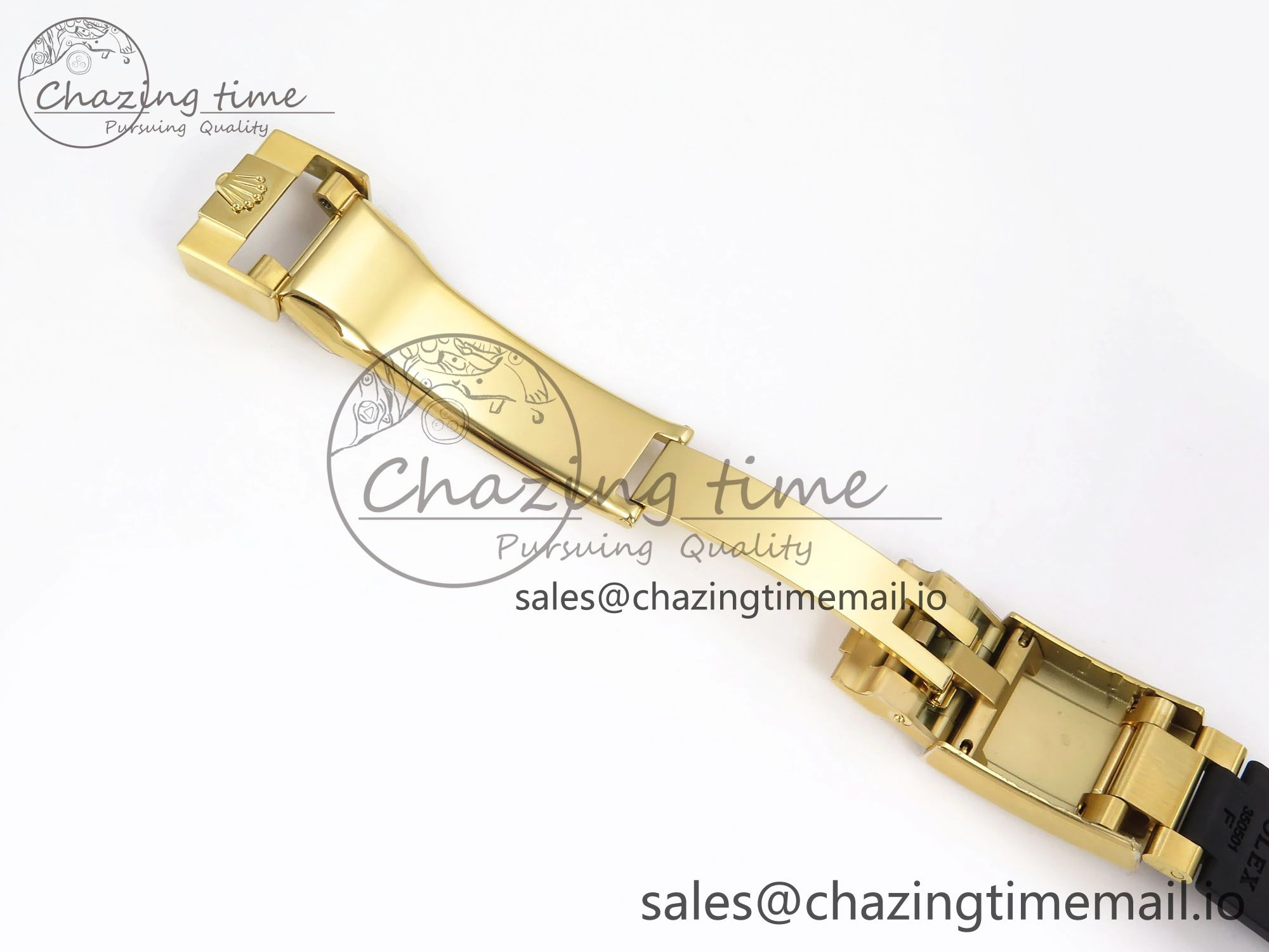 Daytona 116518 ZF 1:1 Best Edition Gold Dial on Oysterflex Strap SH4130（Gain Weight）