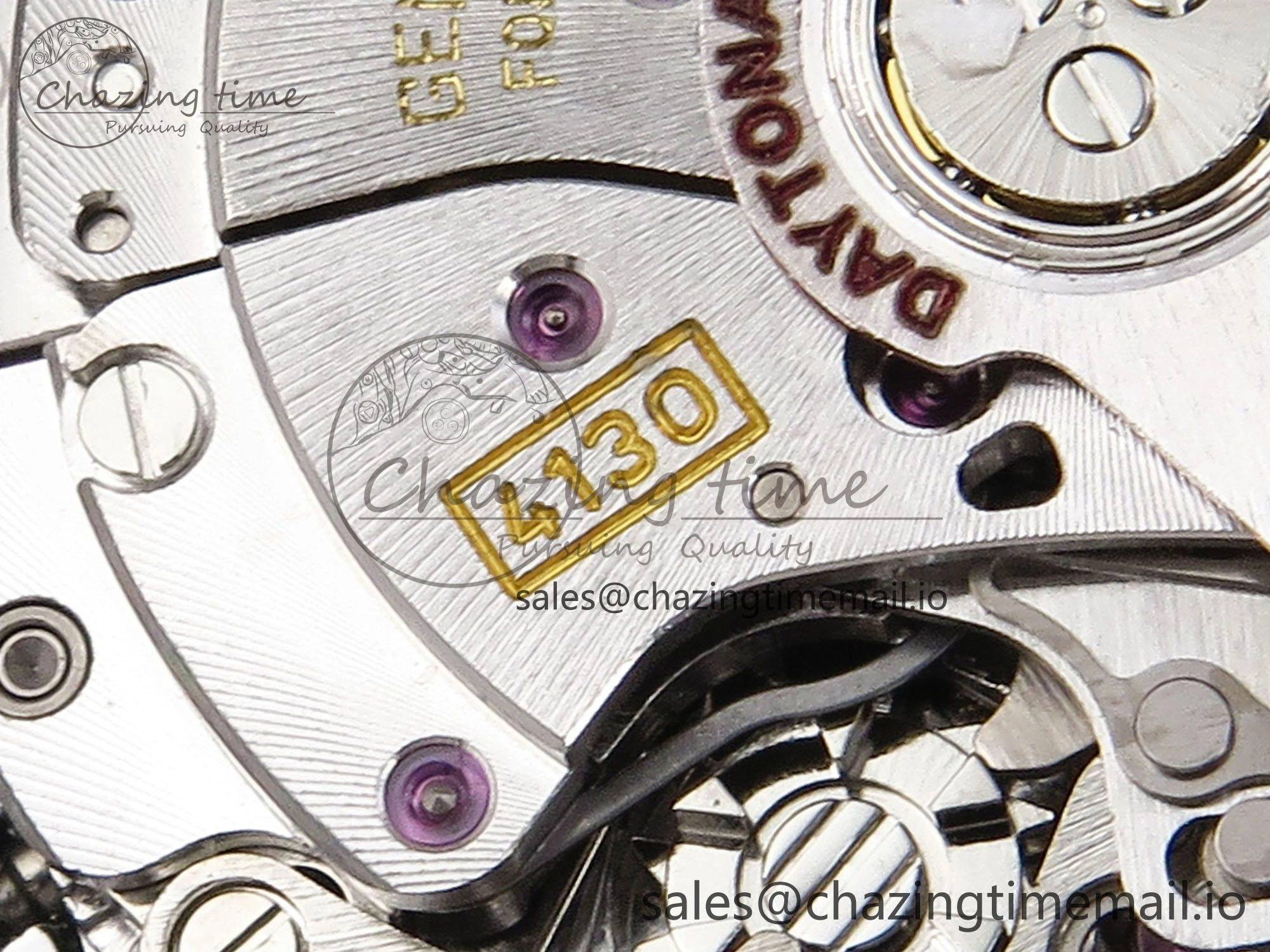 Daytona 116518 ZF 1:1 Best Edition Gold Dial on Oysterflex Strap SH4130（Gain Weight）