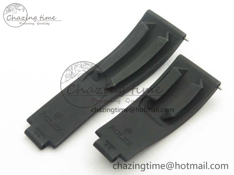 Daytona 116518LN YG JH Best Black Gold Dial On Rubber Strap A4130 (Free XS Rubber )