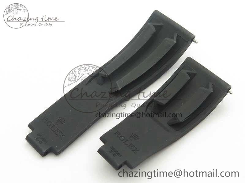 Daytona 116518LN YG JH Best Black Gold Dial On Rubber Strap A4130 (Free XS Rubber )