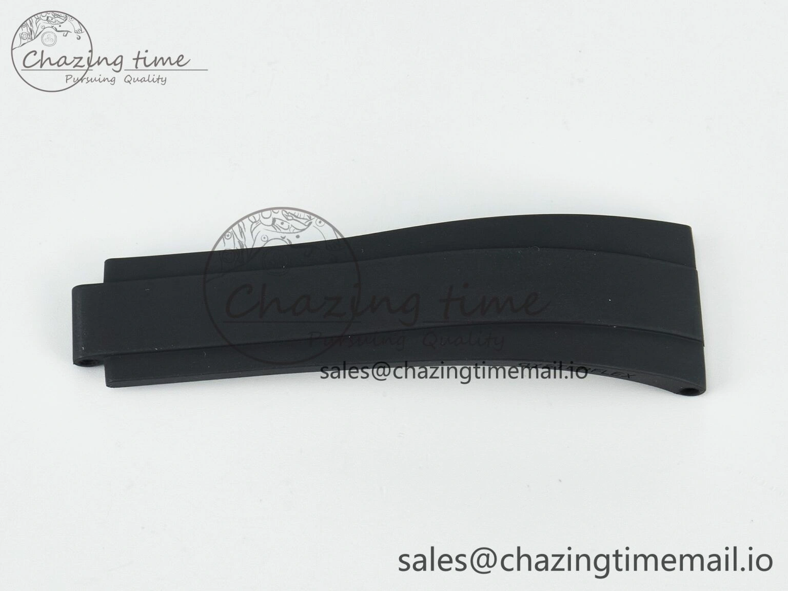 Daytona 116519 1:1 Best Edition Black Rubber Strap（Fits the Gen size, Only suitable for SA4130 ）