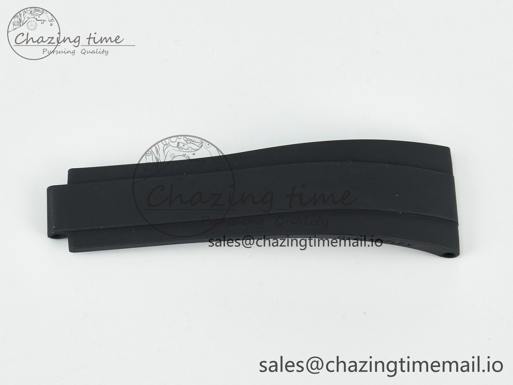 Daytona 116519 1:1 Best Edition Black Rubber Strap（Fits the Gen size, Only suitable for SA4130 ）
