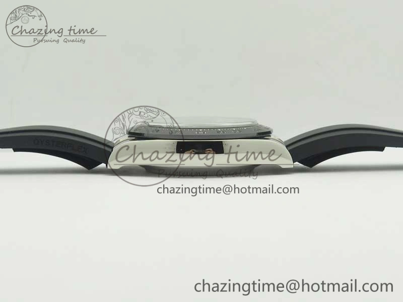 Daytona 116519 ARF 1:1 Best Edition 904L SS Case Gray Black Dial on Black Rubber Strap A4130 Super Clone V2