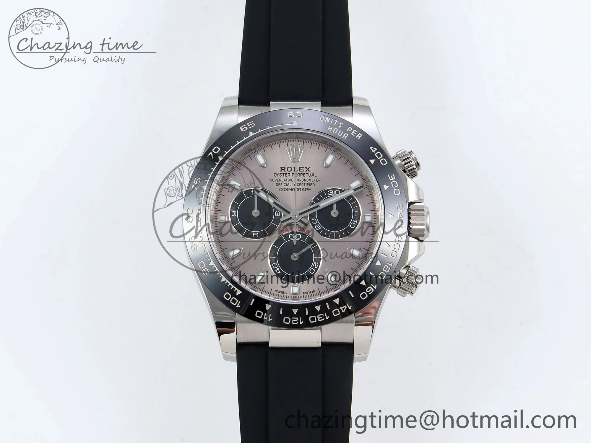 Daytona 116519 Clean 1:1 Best Edition 904L SS Case and Bracelet Gray Dial SA4130 V2