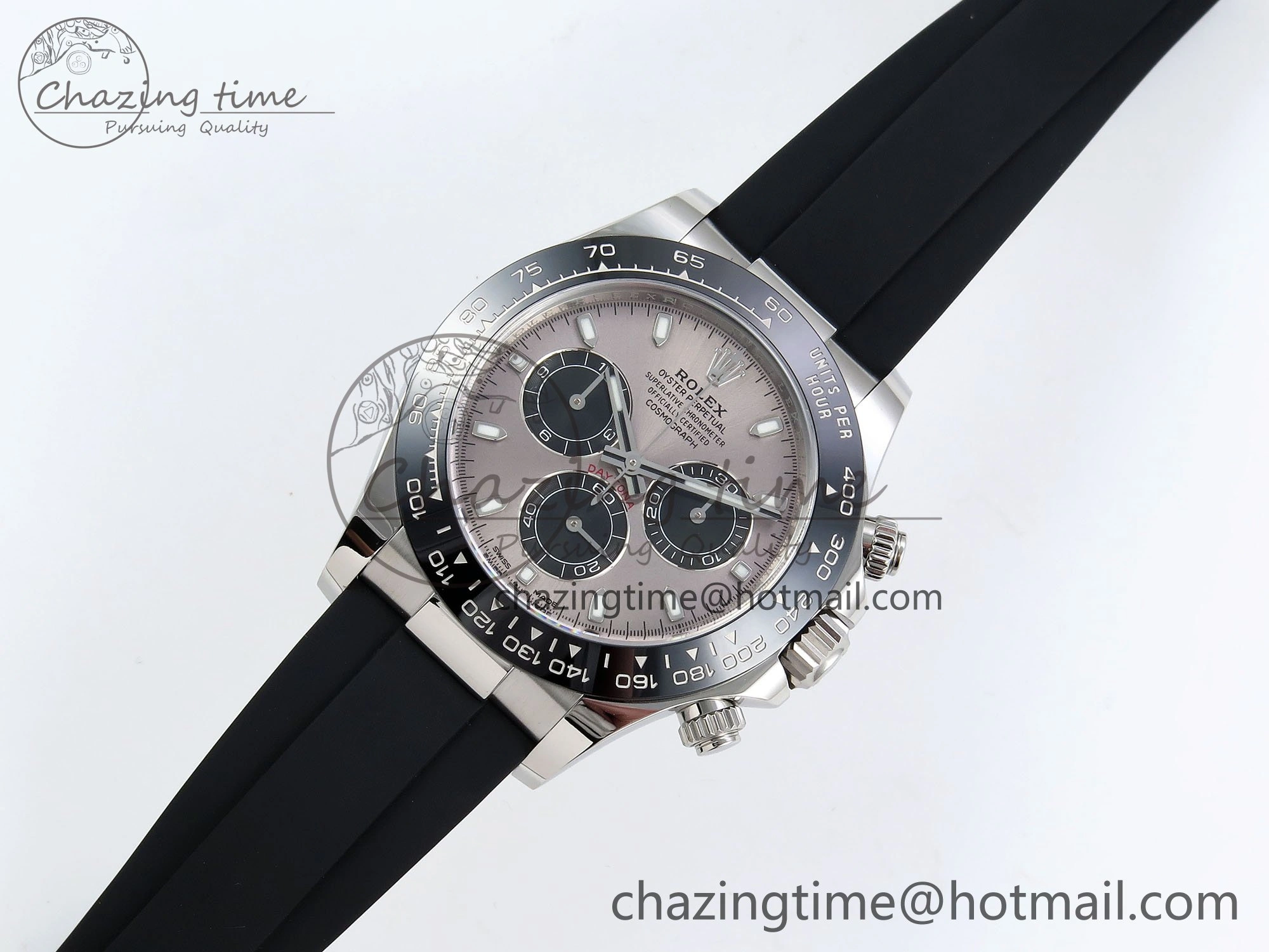 Daytona 116519 Clean 1:1 Best Edition 904L SS Case and Bracelet Gray Dial SA4130 V2
