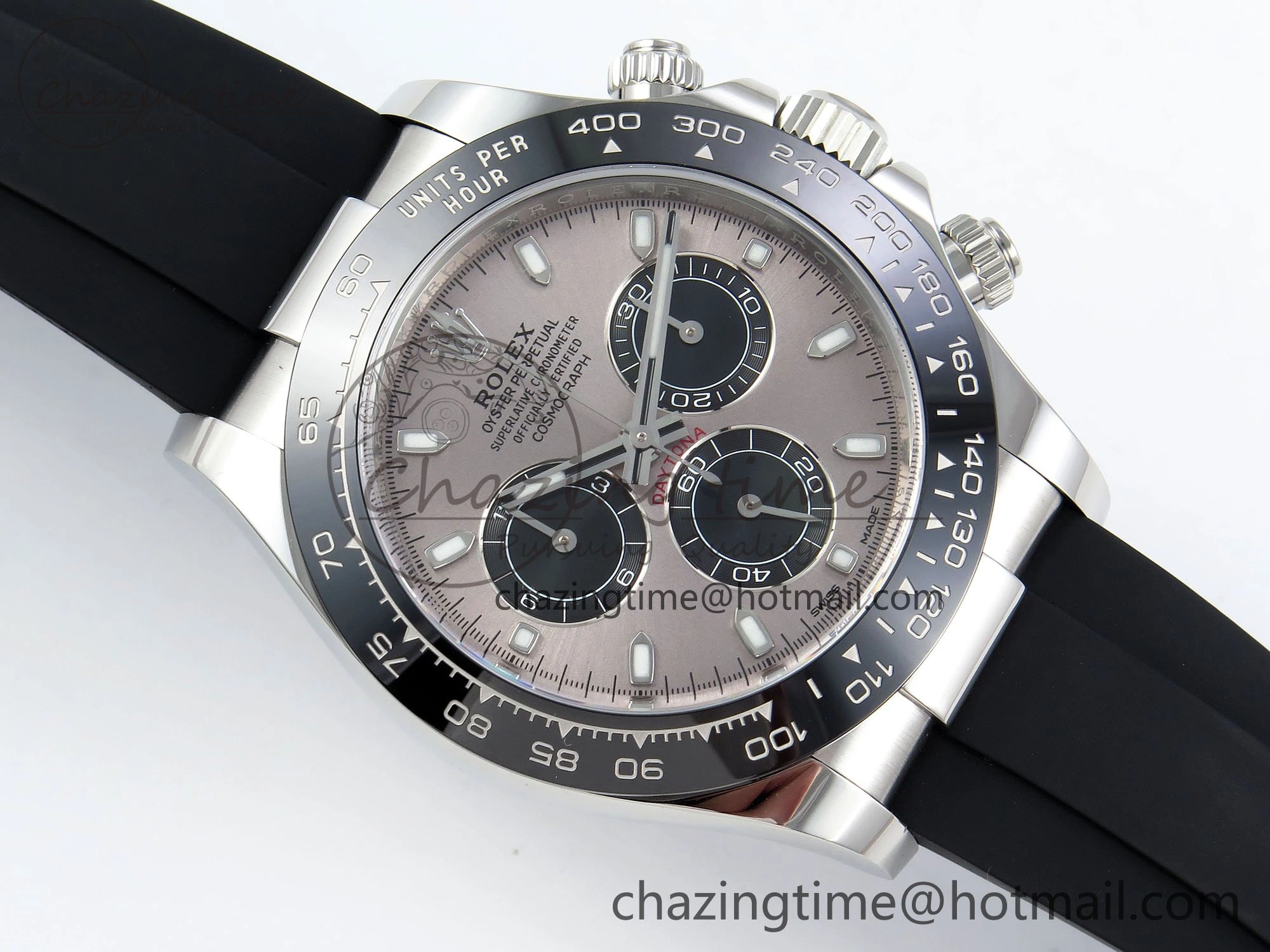 Daytona 116519 Clean 1:1 Best Edition 904L SS Case and Bracelet Gray Dial SA4130 V2