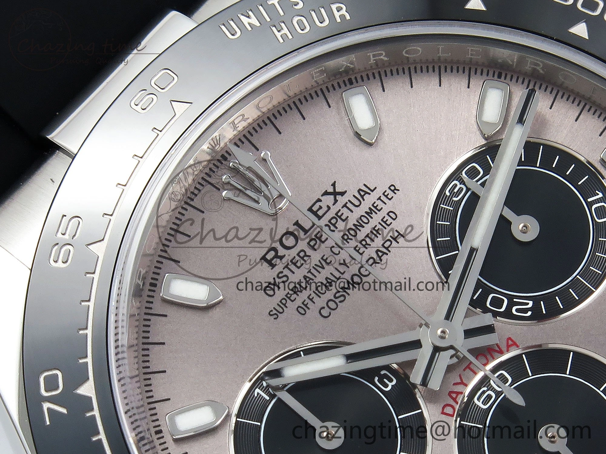 Daytona 116519 Clean 1:1 Best Edition 904L SS Case and Bracelet Gray Dial SA4130 V2