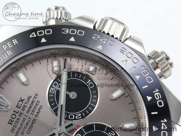 Daytona 116519 Clean 1:1 Best Edition 904L SS Case and Bracelet Gray Dial SA4130 V2