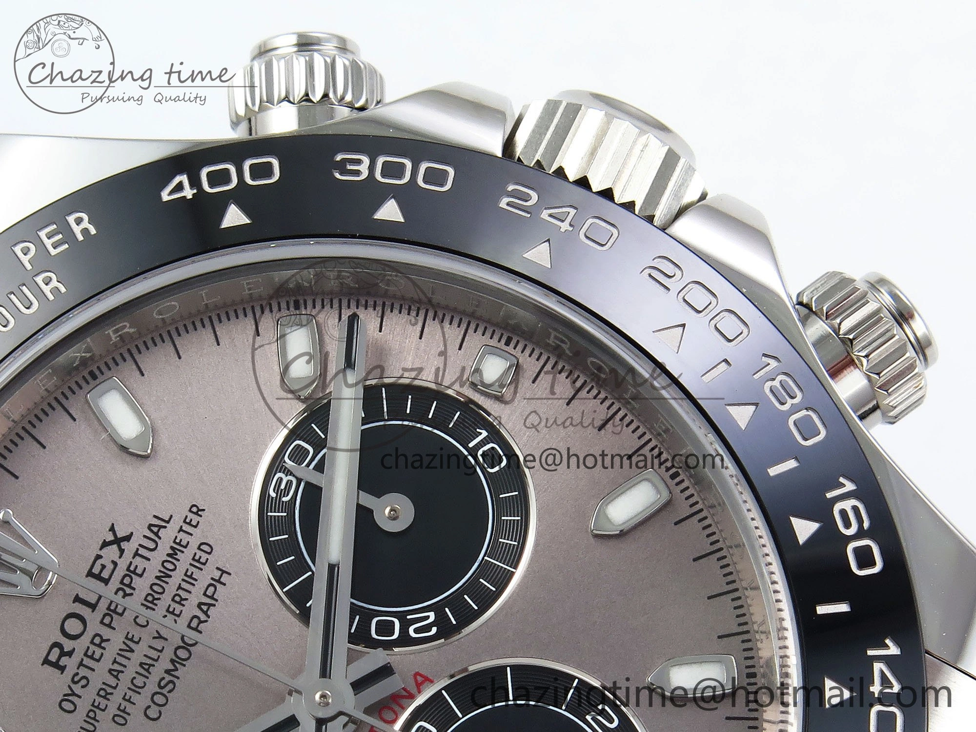 Daytona 116519 Clean 1:1 Best Edition 904L SS Case and Bracelet Gray Dial SA4130 V2