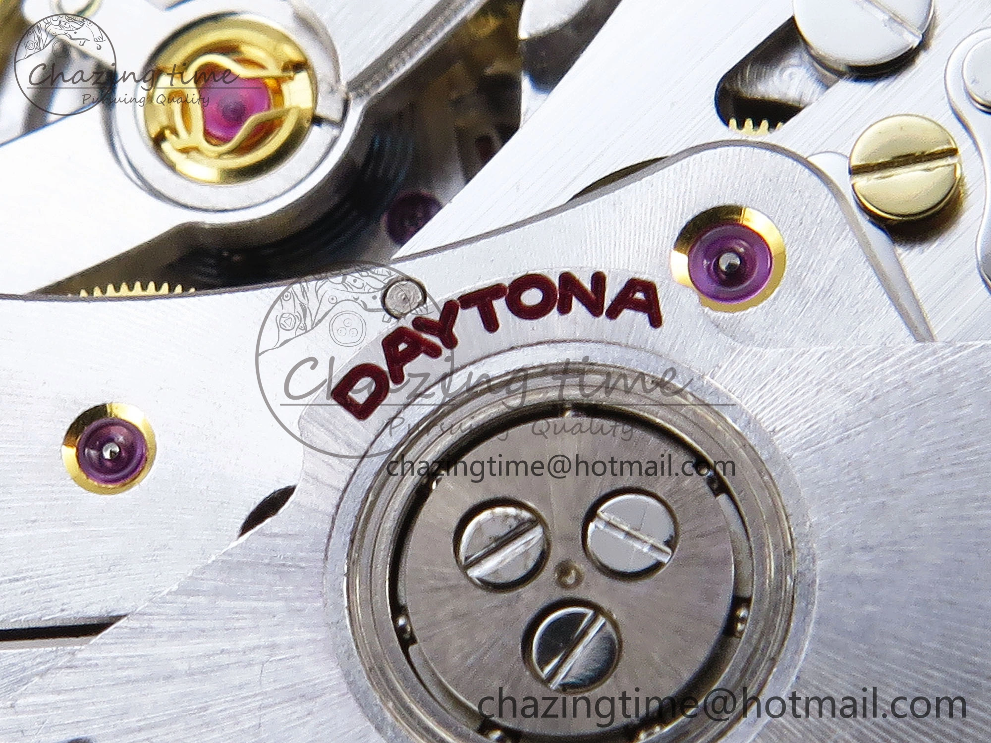 Daytona 116519 Clean 1:1 Best Edition 904L SS Case and Bracelet Red Sodalite Dial on Oysterflex SA4130 V2