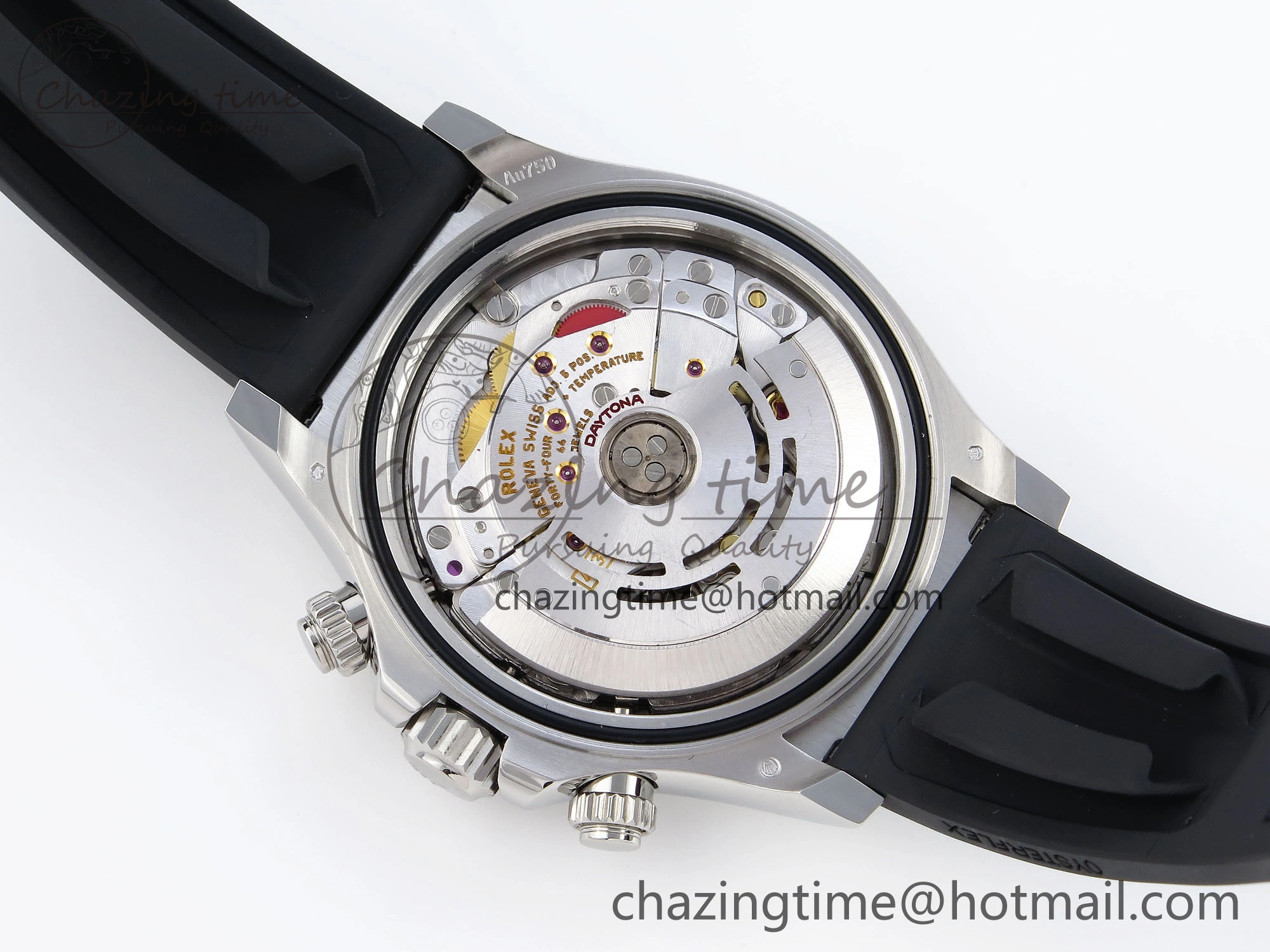 Daytona 116519 Clean 1:1 Best Edition 904L SS Case and Bracelet Red Sodalite Dial on Oysterflex SA4130 V2