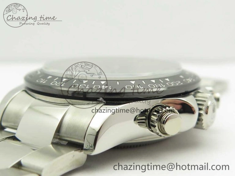 Daytona 116519 JHF Best Edition Ceramic Bezel Gray Dial on SS Bracelet A4130