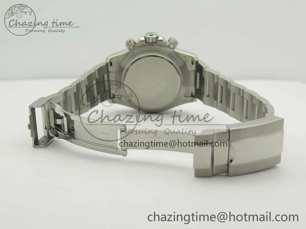 Daytona 116519 JHF Best Edition Ceramic Bezel Gray Numeral Dial on SS Bracelet A4130