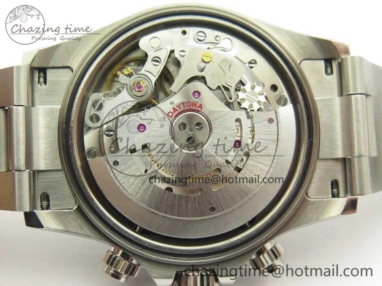 Daytona 116519 JHF Best Edition Ceramic Bezel Gray Numeral Dial on SS Bracelet A4130