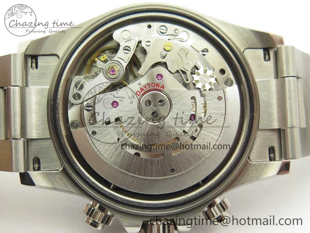 Daytona 116519 JHF Best Edition Ceramic Bezel Gray Numeral Dial on SS Bracelet A4130