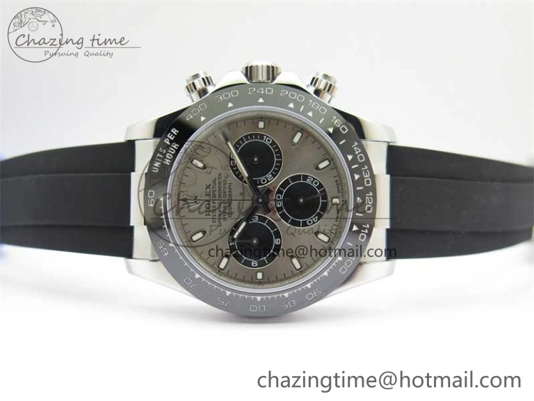 Daytona 116519 KKF 1:1 Best Edition 904L Steel Black Dial on SS Bracelet A7750