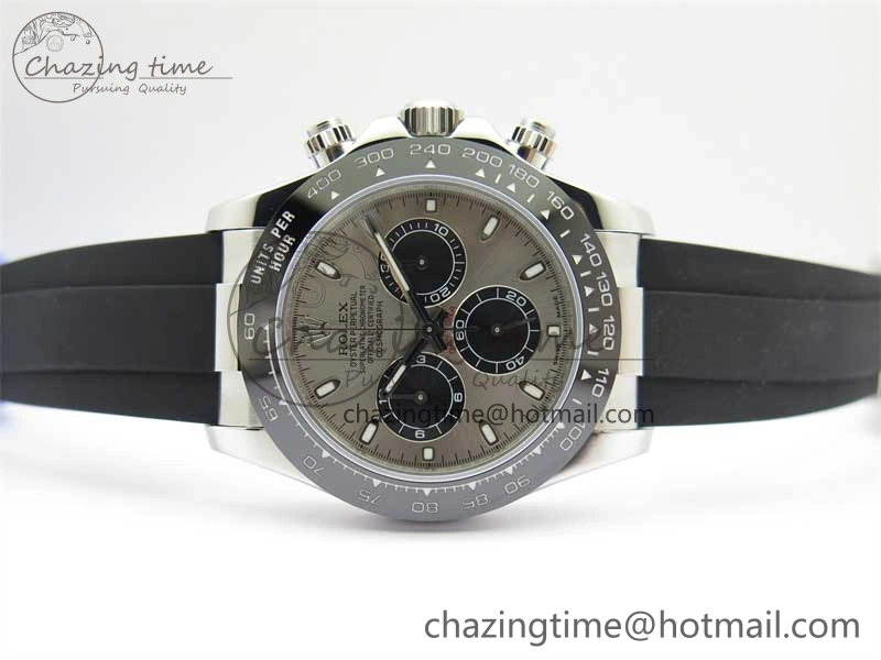 Daytona 116519 KKF 1:1 Best Edition 904L Steel Black Dial on SS Bracelet A7750