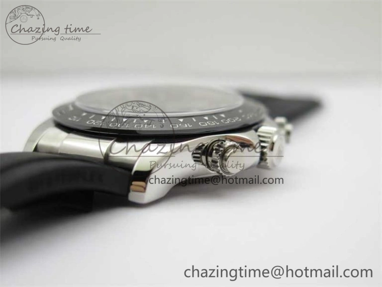 Daytona 116519 KKF 1:1 Best Edition 904L Steel Black Dial on SS Bracelet A7750