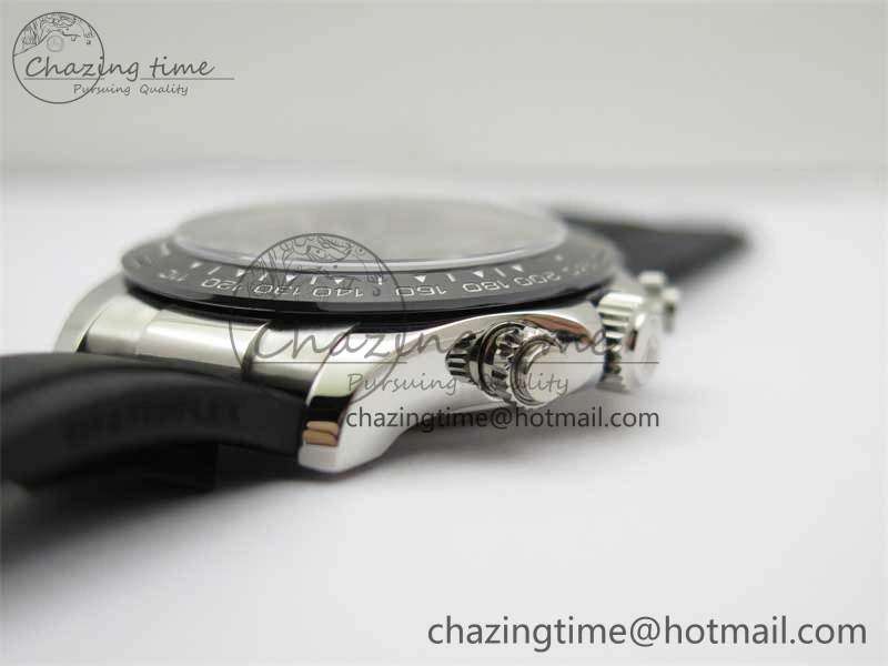 Daytona 116519 KKF 1:1 Best Edition 904L Steel Black Dial on SS Bracelet A7750