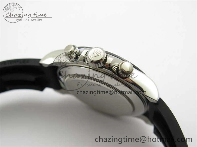 Daytona 116519 KKF 1:1 Best Edition 904L Steel Black Dial on SS Bracelet A7750