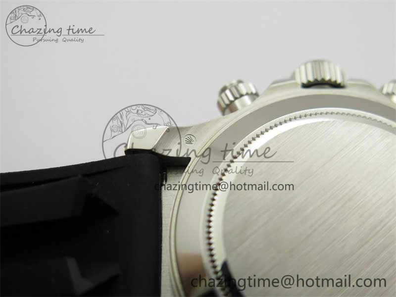 Daytona 116519 KKF 1:1 Best Edition 904L Steel Black Dial on SS Bracelet A7750