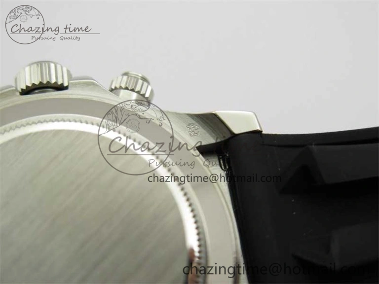 Daytona 116519 KKF 1:1 Best Edition 904L Steel Black Dial on SS Bracelet A7750