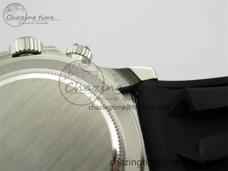 Daytona 116519 KKF 1:1 Best Edition 904L Steel Black Dial on SS Bracelet A7750