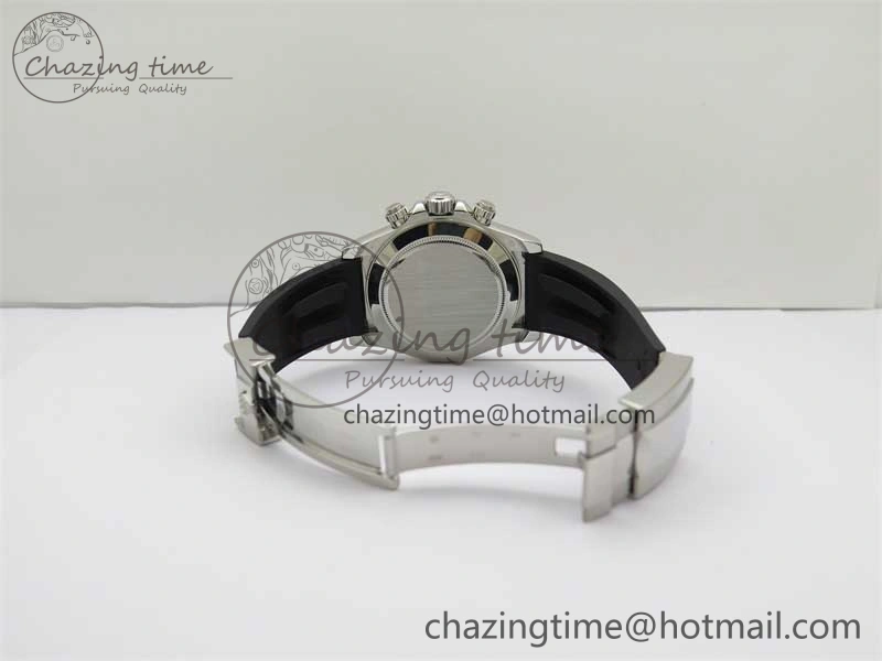 Daytona 116519 KKF 1:1 Best Edition 904L Steel Black Dial on SS Bracelet A7750