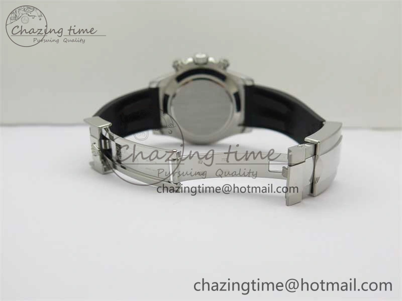 Daytona 116519 KKF 1:1 Best Edition 904L Steel Black Dial on SS Bracelet A7750