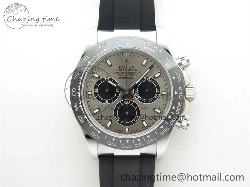 Daytona 116519 KKF 1:1 Best Edition 904L Steel Black Dial on SS Bracelet A7750