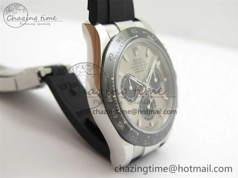 Daytona 116519 KKF 1:1 Best Edition 904L Steel Black Dial on SS Bracelet A7750
