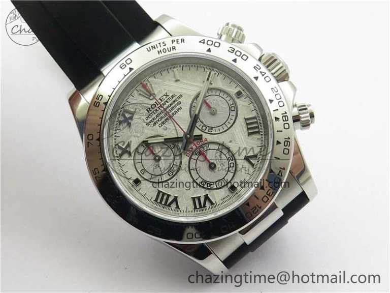 Daytona 116519 ‘Meteorite’ Noob 1:1 Best Edition 904L SS Case on Oysterflex Strap SA4130 V4