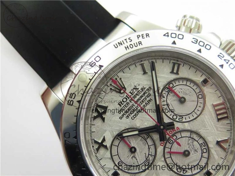 Daytona 116519 ‘Meteorite’ Noob 1:1 Best Edition 904L SS Case on Oysterflex Strap SA4130 V4