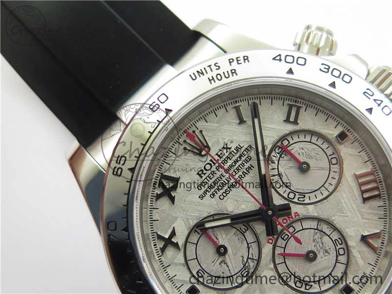 Daytona 116519 ‘Meteorite’ Noob 1:1 Best Edition 904L SS Case on Oysterflex Strap SA4130 V4