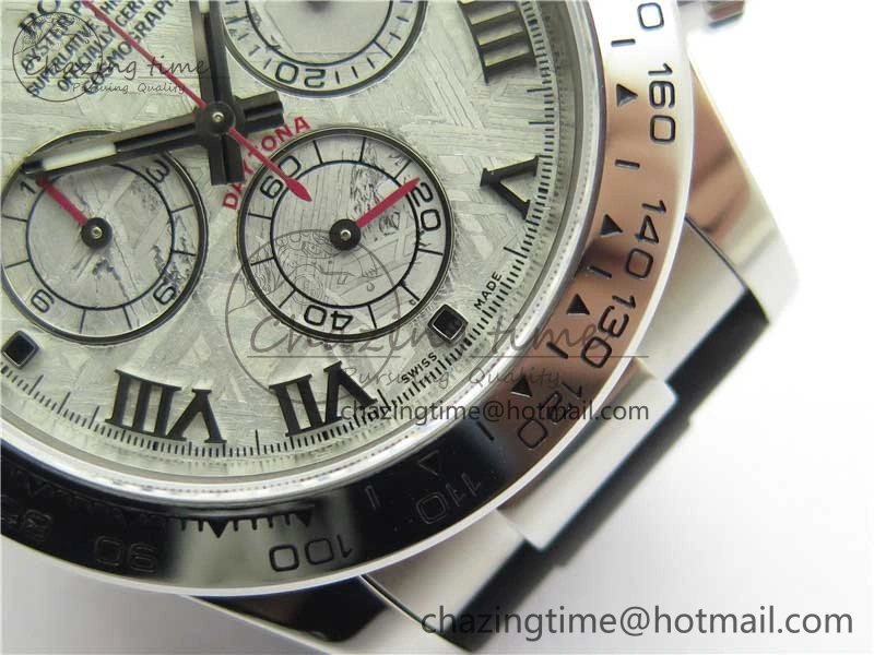 Daytona 116519 ‘Meteorite’ Noob 1:1 Best Edition 904L SS Case on Oysterflex Strap SA4130 V4