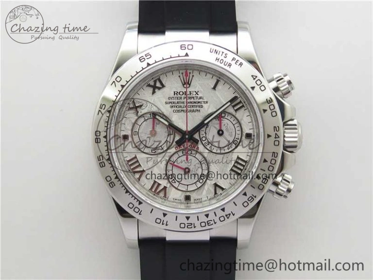 Daytona 116519 ‘Meteorite’ Noob 1:1 Best Edition 904L SS Case on Oysterflex Strap SA4130 V4