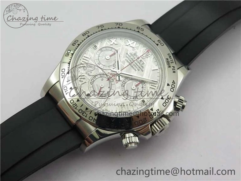 Daytona 116519 ‘Meteorite’ Noob 1:1 Best Edition 904L SS Case on Oysterflex Strap SA4130 V4