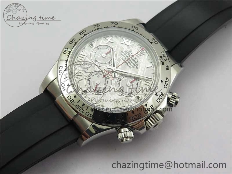 Daytona 116519 ‘Meteorite’ Noob 1:1 Best Edition 904L SS Case on Oysterflex Strap SA4130 V4
