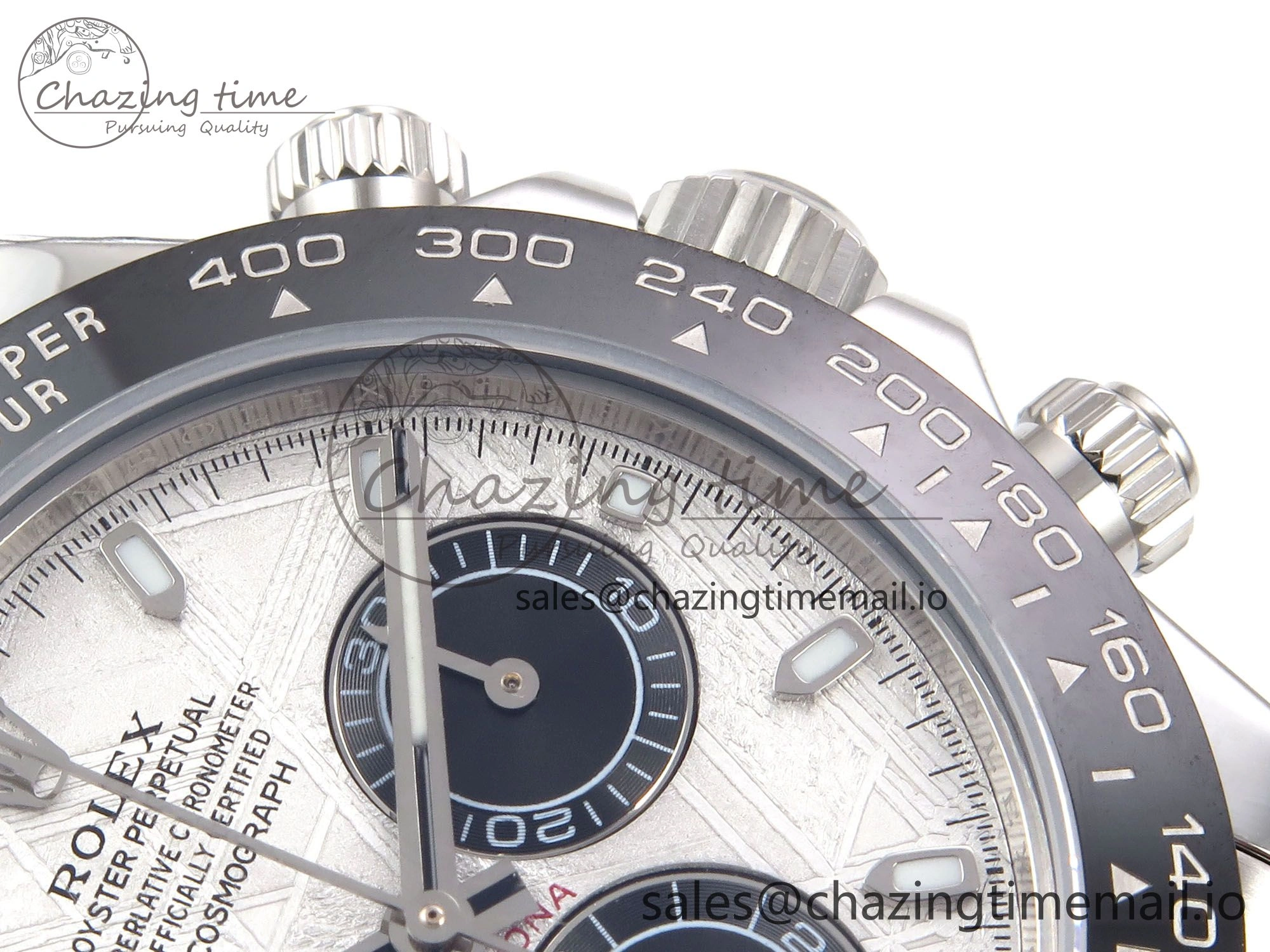 Daytona 116519 N6F 1:1 Best Edition Meteorite Dial on Oysterflex Strap SA4130